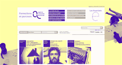 Desktop Screenshot of formations.culture-alsace.org